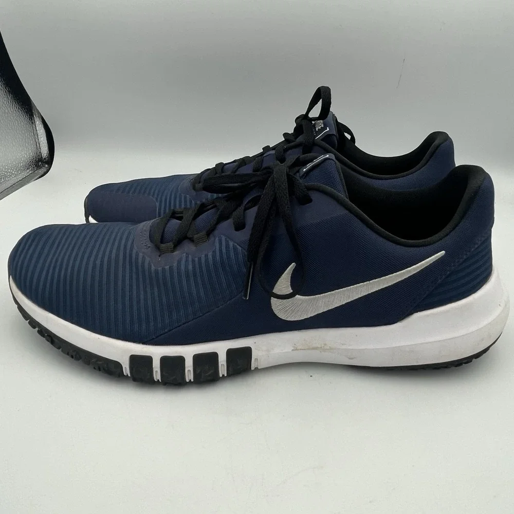 Nike Men's Size Flex Control TR4 12 Mens Training Running Shoes CD0197-400 Blue